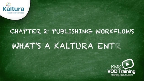 Thumbnail for 2_2 Whats a Kaltura Entry-O2CRqCzyy3U (HD_720 - WEB (H264_2500))