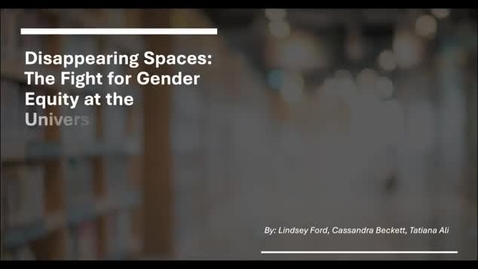 Thumbnail for KIN 420 Final Project - Tatiana Ali, Lindsey Ford, Cassandra Beckett