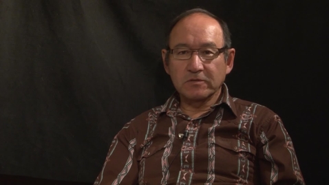 Thumbnail for Interview With Dr Blair Stonechild Part 1