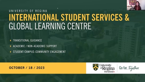 Thumbnail for UR International Student Presentation