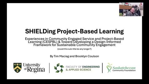 Thumbnail for Experiential Learning Showcase Series: SHIELDing Project-Based Learning: A Design-Informed Framework for Sustainable Community Engagement