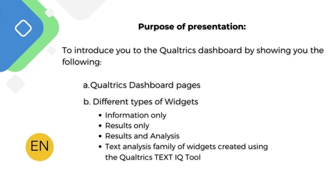 Thumbnail for STAFF - An Introduction to Qualtrics Dashboard