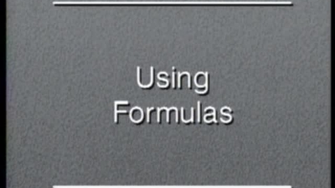 Thumbnail for Mathematics in the Plant - Using Formulas