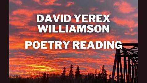 Thumbnail for OLRL - David Williamson Poetry Reading with an opening performance by Joseph Atoyebi