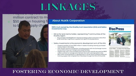Thumbnail for Kivalliq Hydro Fibre Link, 2023 Linkages Conference