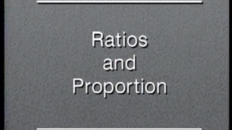 Thumbnail for Mathematics in the Plant - Ratios &amp; Proportions