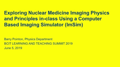 Thumbnail for Barry Pointon Physics Instructor