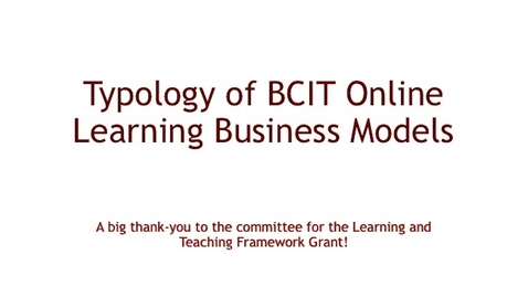 Thumbnail for Bonnie Johnston Instructional Development Consultant