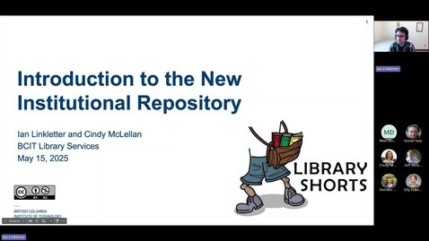 Thumbnail for Library Shorts - The New Institutional Repository and Open Education