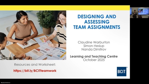 Thumbnail for Food for Thought - Assessment in Group Work: Assessment Workshop 2