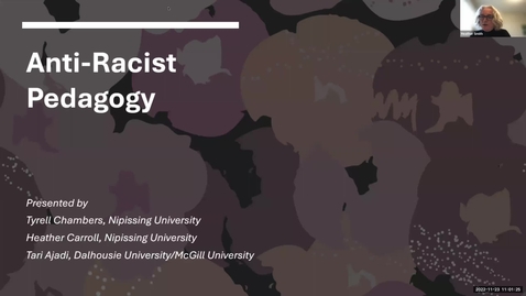 Thumbnail for Anti-Racist Pedagogy - November 23 2022