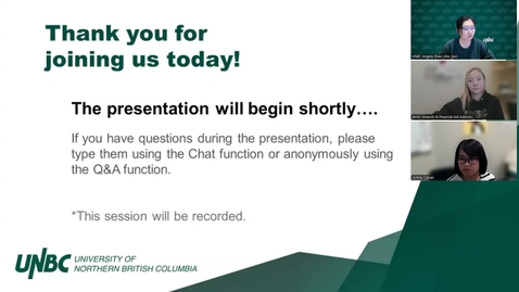 Thumbnail for Funding your Undergraduate Education - Scholarship and Award Opportunities at UNBC