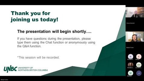 Thumbnail for Funding your Undergraduate Education - Scholarship and Award Opportunities at UNBC - December 4, 2025