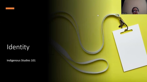 Thumbnail for Indigenous Studies 101 - Identity