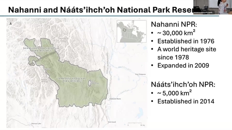 Thumbnail for Violet Zhao - Resilience or Reassembly: Fire–Vegetation Feedback in Nahanni and Nááts’ihch’oh National Park Reserve - NRESi Colloquium Friday 24 October, 2025
