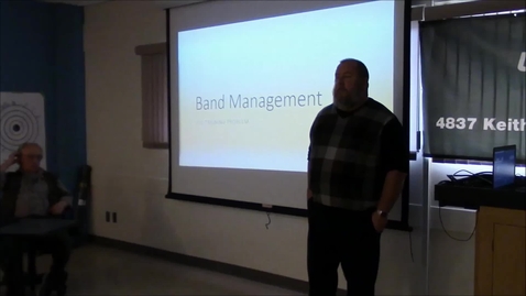 Thumbnail for Mel Bevan - Band Management (April 18, 2018)