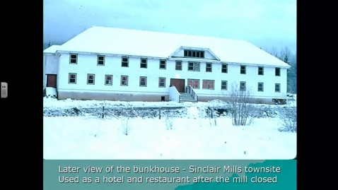 Thumbnail for Using Archives to Share Stories of Change in the Upper Fraser Region of Northern BC - Dr. Greg Halseth - March 6 2018