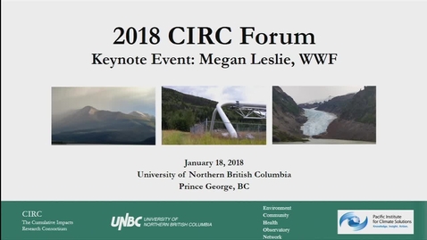 Thumbnail for Cumulative Impacts to Wildlife and Habitat Conservation in an Era of Environmental Change - Megan Leslie, President &amp; CEO of World Wildlife Fund-Canada - January 18 2018