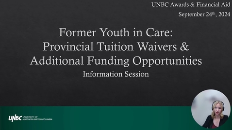 Thumbnail for Former Youth in Care Information Session