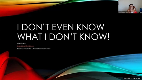 Thumbnail for I Dont Even Know What I Don't Know