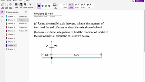Thumbnail for Chapter 10 Problems 65 and 66