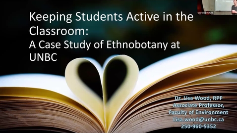 Thumbnail for 2024 Robert W. Tait Excellence in Teaching Award Lecture - Dr. Lisa Wood