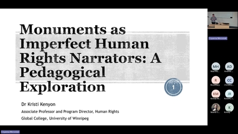 Thumbnail for Monuments as Imperfect Human Rights Narrators: A Pedagogical Exploration