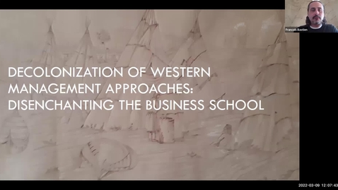 Thumbnail for Dr. Bastien Francois - March 9 2022