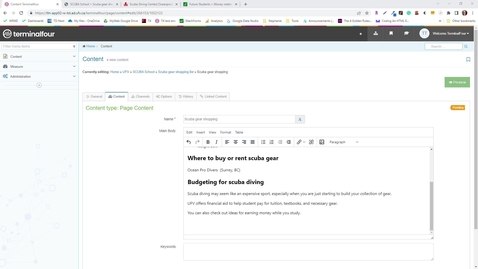 Thumbnail for How to add links to your content