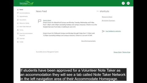 Thumbnail for Student: Volunteer Note Taker (CC)