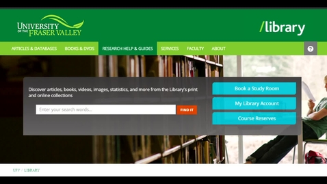 Thumbnail for How to Find a Journal by Title