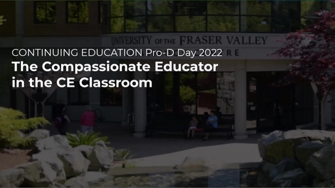 Thumbnail for CE Pro-D Session 1- Learning Technologies That Help Build a Compas