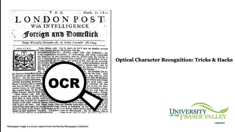 Thumbnail for OCR Tricks &amp; Hacks