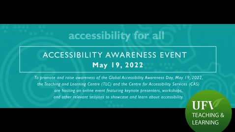 Thumbnail for Chat-A Accessibility Workshop - Sanjit Bhalru &amp; Joon Rho