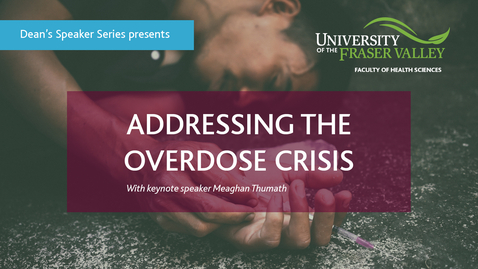 Thumbnail for Addressing the overdose crisis