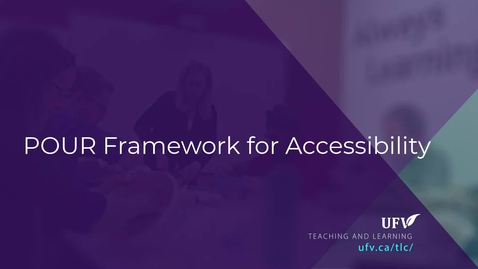 Thumbnail for POURing Over Your Courses