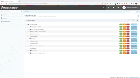 Thumbnail for How to rename or delete a section