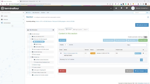 Thumbnail for Formatting your content