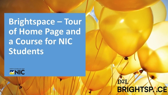 Student Brightspace Tour