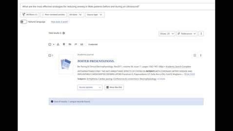 Thumbnail for Not enough results in Single search?