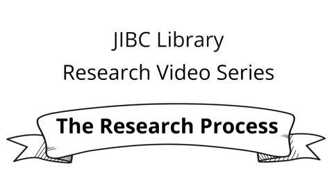 Thumbnail for Steps in the Research Process - Research Video Series