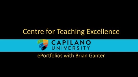 Thumbnail for Getting Started with ePortfolio for Students