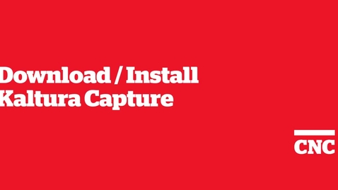 Thumbnail for Download Kaltura Capture.mp4