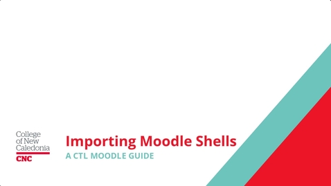 Thumbnail for Importing Moodle Shells 2024-11-12