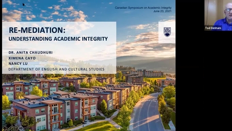 Thumbnail for Dr. Anita Chaudhuri, Remediation: Understanding Academic Integrity