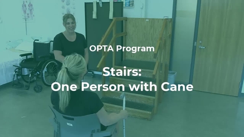 Thumbnail for 07 Stairs: One Person, with Cane (July 2025)