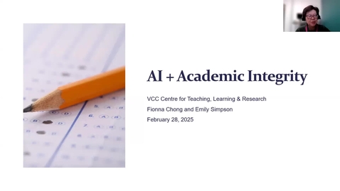 Thumbnail for Academic Integrity and AI