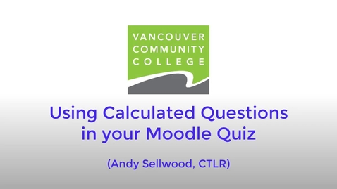 Thumbnail for Calculated Question Demo - May 28, 2020