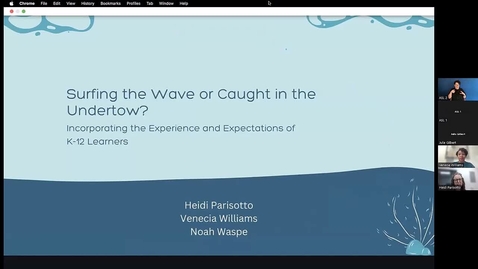 Thumbnail for Experience and Expectations of K-12 Learners (VCC TLR Symposium 2023 - Day 2, #9)