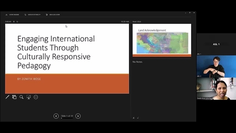 Thumbnail for Engaging International Students (VCC TLR Symposium 2023 - Day 2, #2)